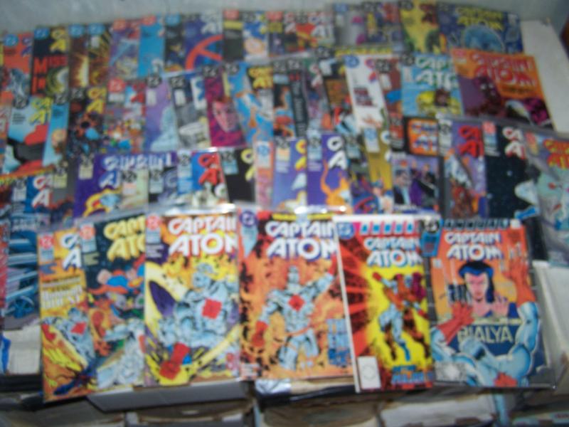 CAPTAIN ATOM  # ,1-57 +ANNUALS DC 1987 COMPLETE FULL RUN