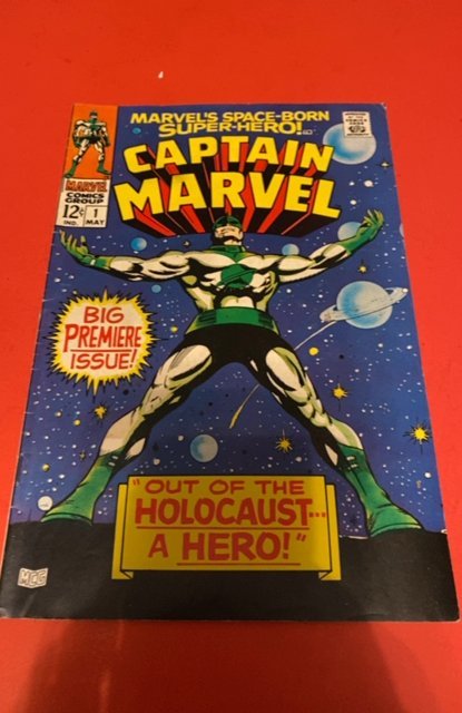Captain Marvel #1 (1968) 1st captain Marvel