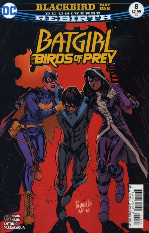 Batgirl And the Birds of Prey #8 FN ; DC | Rebirth Nightwing