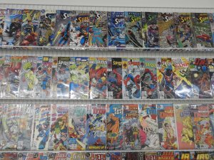 Huge Lot 160+ Comics W/ Spider-Man, Iron Man, Superman, +More! Avg VF- Condition