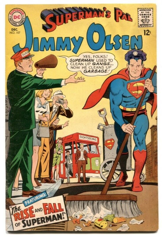 SUPERMAN'S PAL JIMMY OLSEN  #107 1967-DC comics G