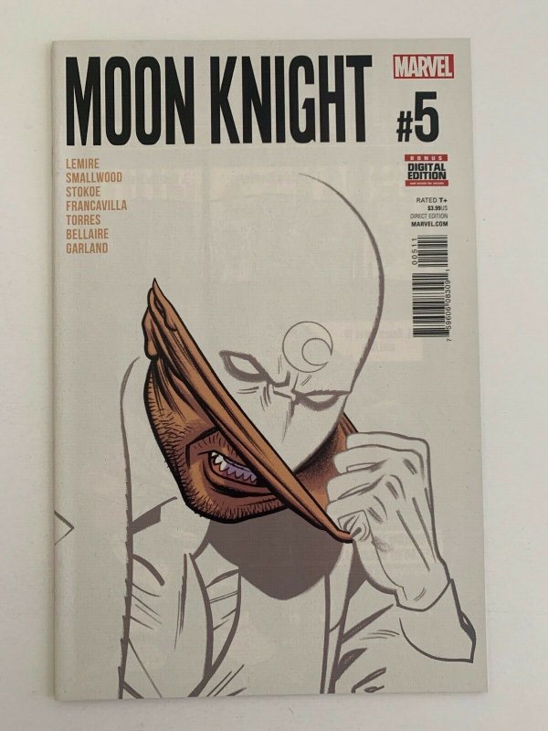 Moon Knight #5 (Marvel Comics 2016) NM 