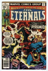 The Eternals #19 1978 Last Issue DEATH DRUIG Ikaris Sigmar Celestial Ziran MOVIE 