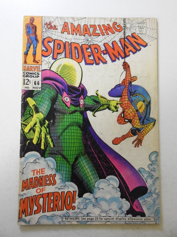 The Amazing Spider-Man #66 (1968) VG+ Condition