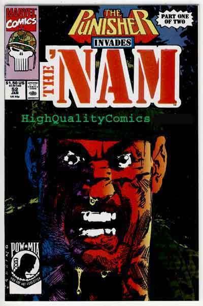 NAM #52, VF/NM, Vietnam, War, Hueys, Punisher, Palmiotti