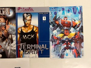 4 Indie Comics Shadow # 16 + Terminal Drift # 1 + T.M. # 1 + IDW ‘ 15 58 JS70