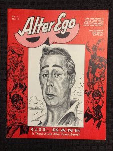 1969 ALTER EGO Fanzine Magazine #10 FVF 7.0 Gil Kane / Steranko / Joe Kubert