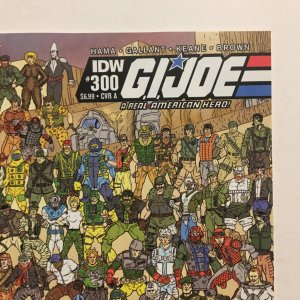 GI Joe #300 Every Character Featured Wraparound Cover A High Grade Final Issue