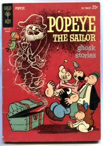 Popeye #67 1962- Gold Key giant- Ghost Stories VG 