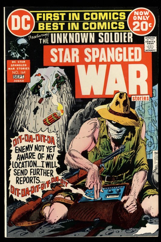 Star Spangled War Stories #164 VF/NM 9.0 Unknown Soldier Great Cover!