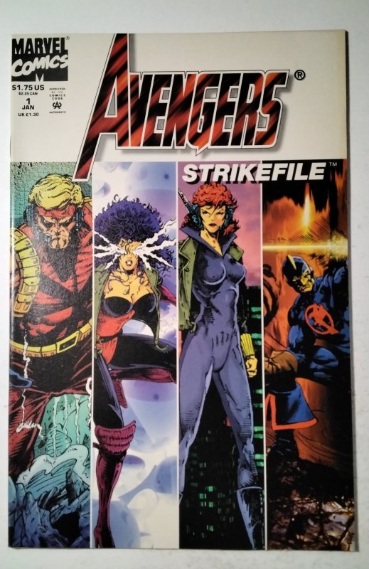 Avengers Strikefile #1 (1994) Marvel Comic Book J757