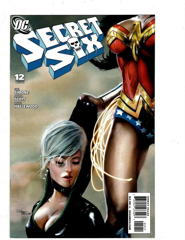 12 Secret Six DC Comics # 1 2 3 4 5 6 7 8 9 10 11 12 Mockingbird Batman J432