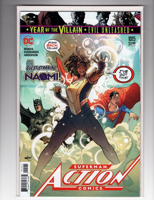 Action Comics #1015 (2019) ~ NAOMI & BATMAN Appearance  / HCA4