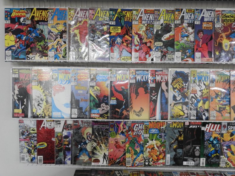 Huge Lot 170+ Comics W/ Avengers,  Wolverine,  What If?+ Avg VF- Condition!