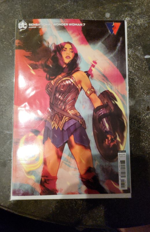 Sensational Wonder Woman #7 virgin variant