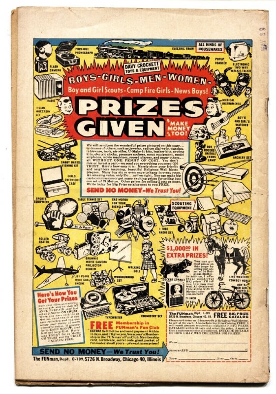 Out Of This World #5  1958 - Charlton  -VG/FN - Comic Book