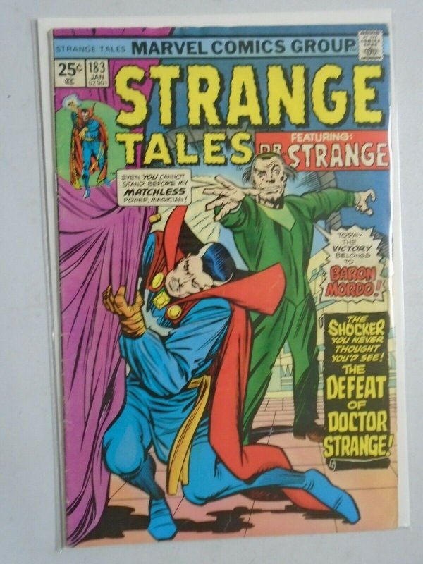 Strange Tales #183 featuring Dr. Strange 4.0 VG (1976)