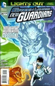 Green Lantern: New Guardians  24-A Standard Cover FN