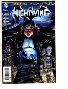 3 DC Comics Birds Of Prey Detective Comics & Nightwing #25 Zero Year Batman J209