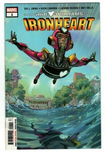 RIRI WILLIAMS: IRONHEART #1(2018) NM+ | MARVEL COMICS | 1ST PRINT | AMY REEDER 