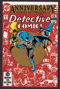 Detective Comics Vol. 47 #526 - Batman's 500th Appearance (9/9.2) 1983