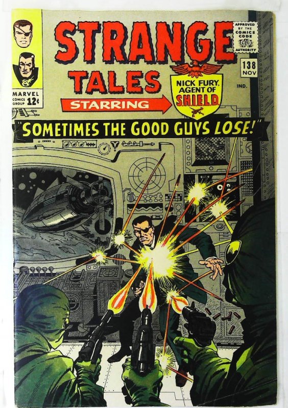 Strange Tales (1951 series)  #138, Fine+ (Actual scan)