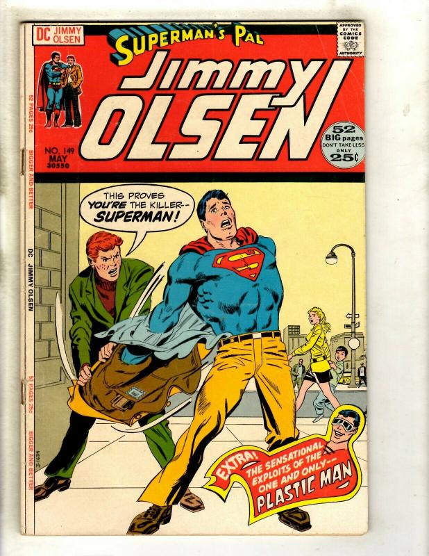 Lot Of 2 DC Comic Books Jimmy Olsen # 149 + Superman Family # 217 Lois Lane J370