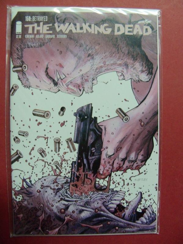 THE WALKING DEAD #150  OTTLEY VARIANT COVER  (9.4 or better) IMAGE COMICS