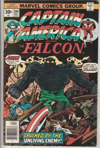 Captain America #204 (Dec-76) VF/NM High-Grade Captain America