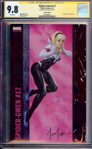 Spider-Gwen #17 (Marvel, 2017) CGC 9.8 SS JOE JUSKO