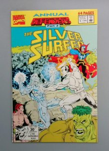 Silver Surfer Annual #5, NM Return of Defenders Part 3, Marvel, 1992 JR1