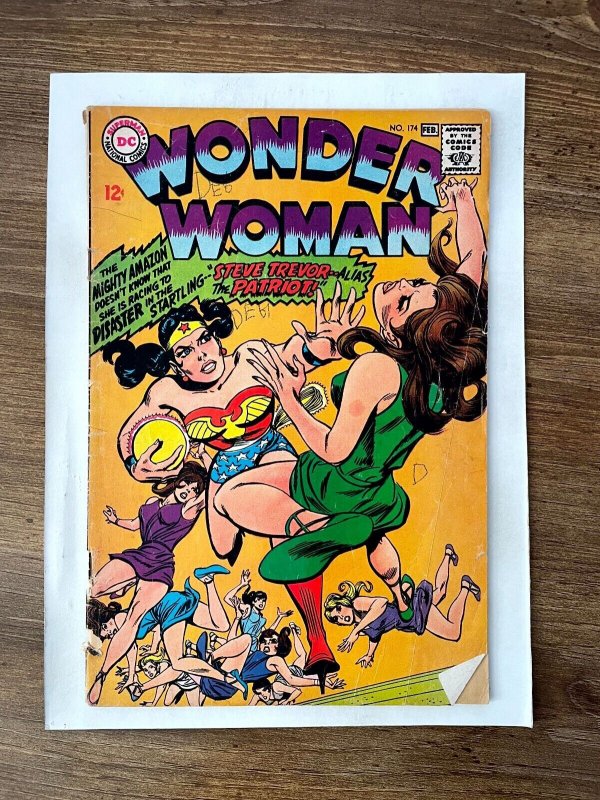 Wonder Woman # 174 VG DC Silver Age Comic Book Superman Batman Flash 21 J859