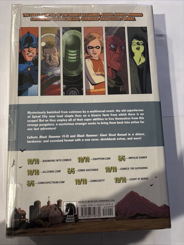 Black Hammer Library Edition Volume 1 Dark Horse Comics HC • Jeff Lemire