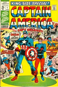 Captain America (1st Series) Annual #1 COVERLESS ; Marvel | low grade comic King