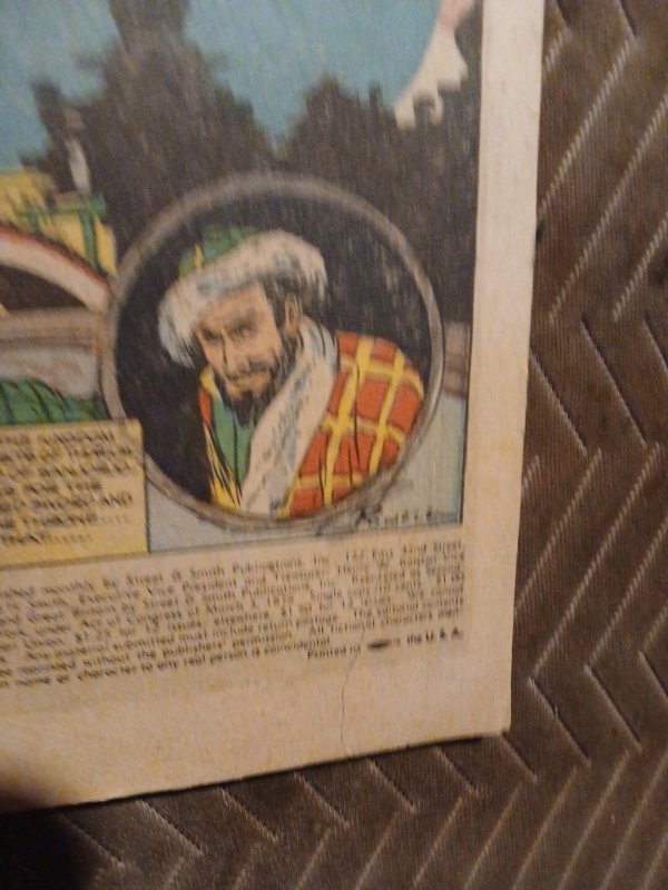 THE SHADOW COMIC OCTOBER 1947 VOL #7 #6 NICK CARTER DOC SAVAGE STREET & SMITH