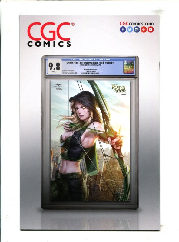 Grimm Fairy Tales #18 C - Ula Mos Variant Cover (9.0/9.2) 2018