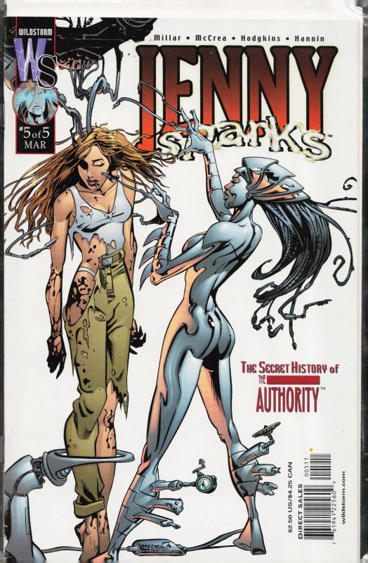 Jenny Sparks: The Secret History of the Authority #5 (2001) Jenny Sparks