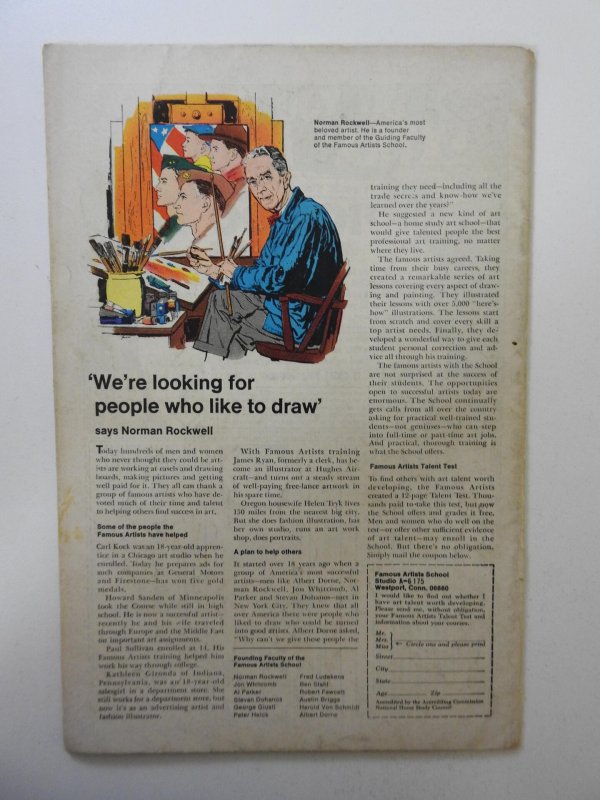 Captain Savage #17 (1969) VG- Cond! Cover and 1st 2 wraps detached bottom staple