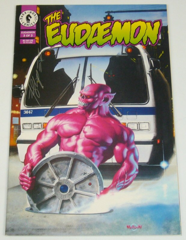 The Eudaemon #3 VF/NM; signed by Frank Lopez - Dark Horse