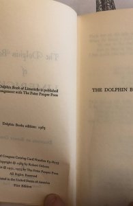 The dolphin book of limericks 1963