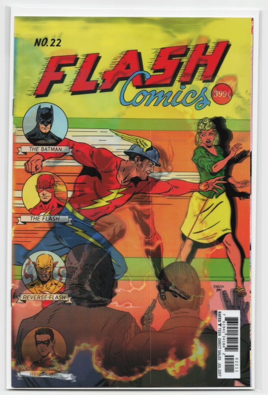 The Flash #22 Lenticular Cover (2017) The Flash