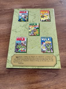Marvel Masterworks Vol # 8 Incredible Hulk 1-6 Hardcover Comic Book 2 J410