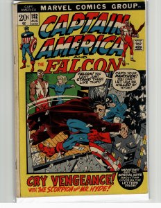 Captain America #152 (1972) Captain America and the Falcon