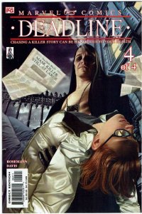 Deadline #1,2,3,4  Mini-Series Full Set Complete Greg Horn Covers NM