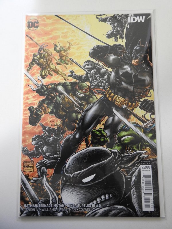 Batman/TMNT III #5 Kevin Eastman & Freddie E. Williams II Cover