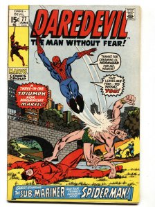 DAREDEVIL #77 1971-MARVEL COMICS-Spider-Man 
