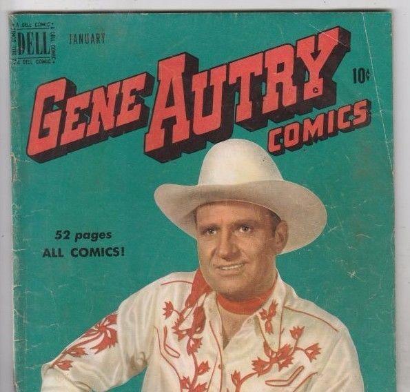 Gene Autry Comics 35 Strict 1950 VG+ Affordable-Grade Gene Autry  Bullet Proof 