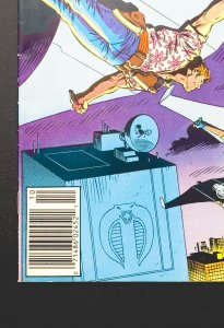 G.I. Joe Special Missions #7 (1987) - Newsstand Skydiving Cover & Cobra HQ - VF+