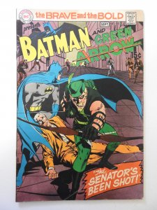 The Brave and the Bold #85 (1969) VG Cond moisture stain, rust on top staple