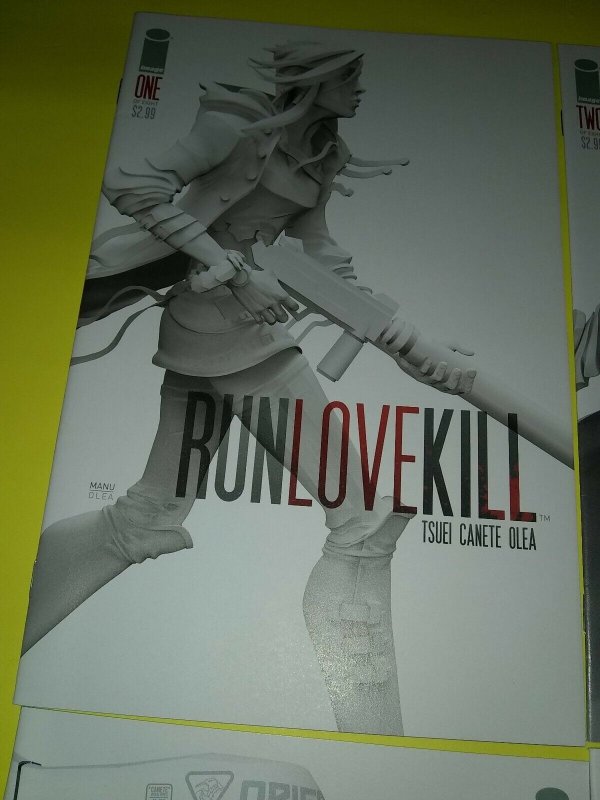 2015 Runlovekill Run Love Kill 1 2 3 4 NM